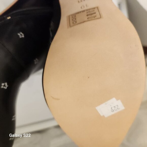 RAYE "Miles" Embroidered Black Leather boots. NIB. Size 10 - Picture 13 of 16